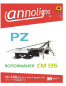Preview: PZ Rotormäher Typ CM 135  Bild- Bedienungsanleitung & Bild- Ersatzteilliste & Explosionszeichnungen  - annoligno 488